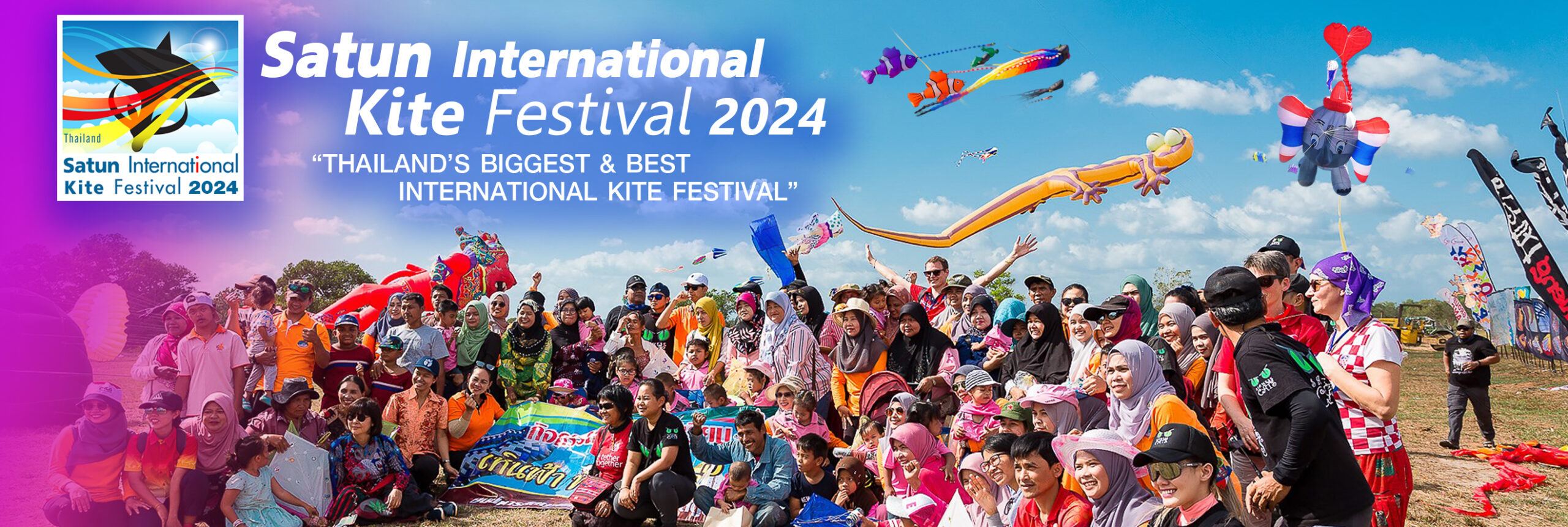 SATUN KITE 2024 SATUN INTERNATIONAL KITE FESTIVAL THAILAND ว่าว